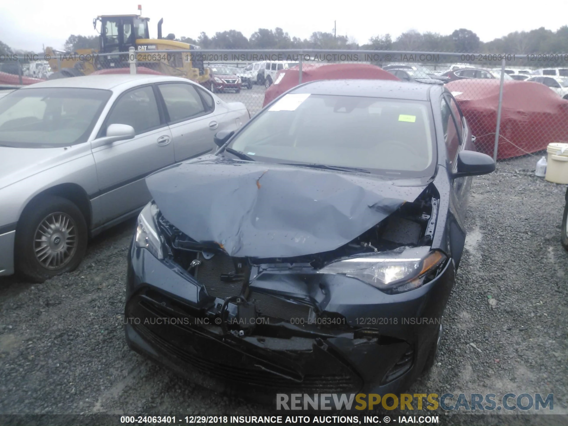 6 Photograph of a damaged car 2T1BURHE0KC158476 TOYOTA COROLLA 2019