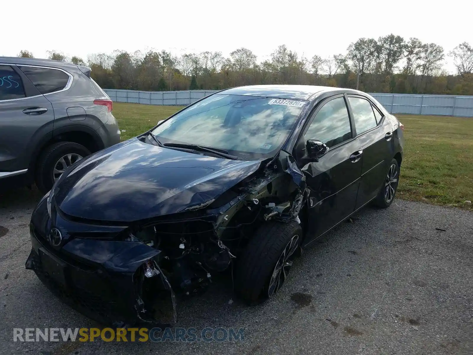 2 Photograph of a damaged car 2T1BURHE0KC162009 TOYOTA COROLLA 2019