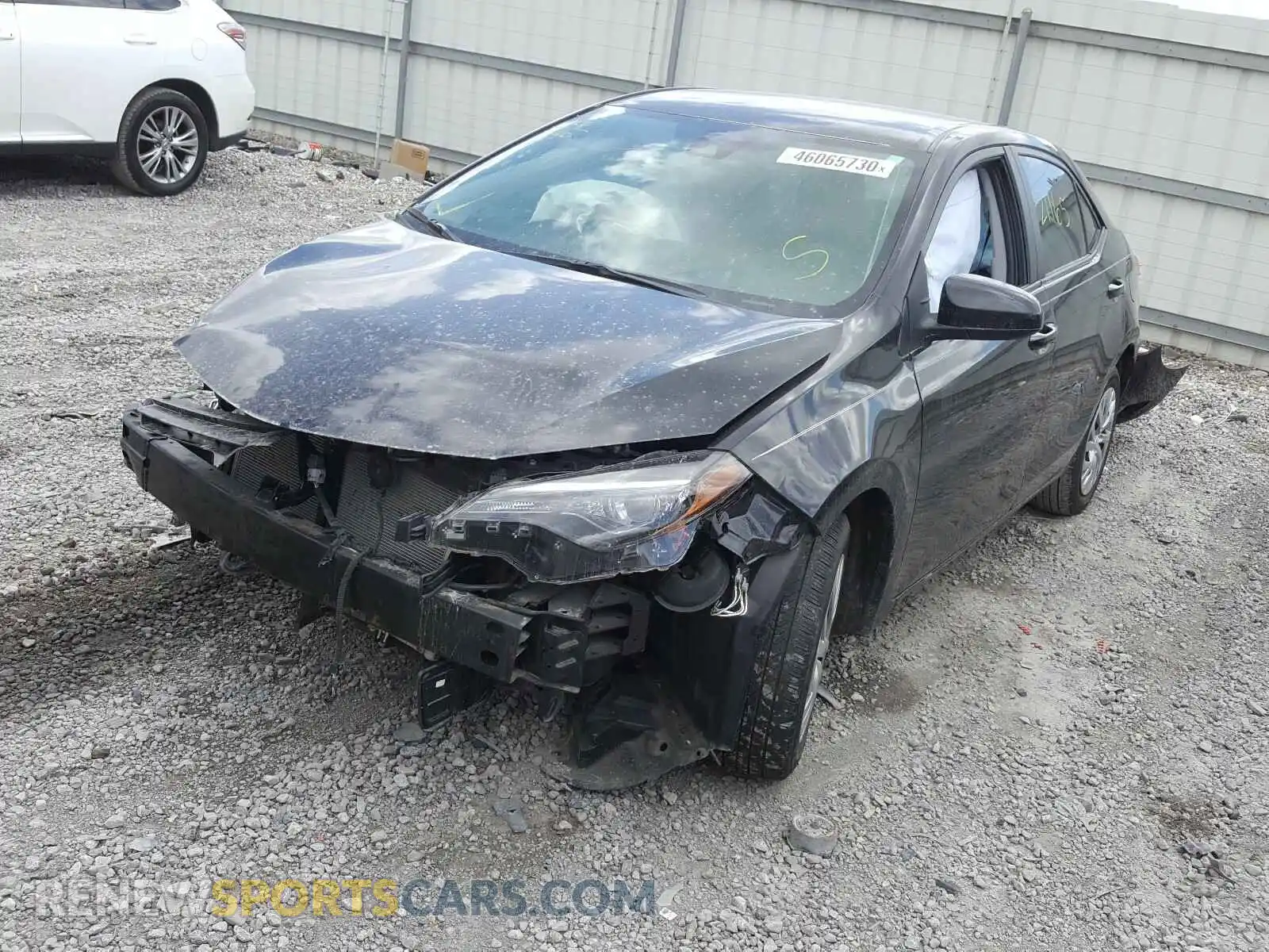 2 Photograph of a damaged car 2T1BURHE0KC164407 TOYOTA COROLLA 2019