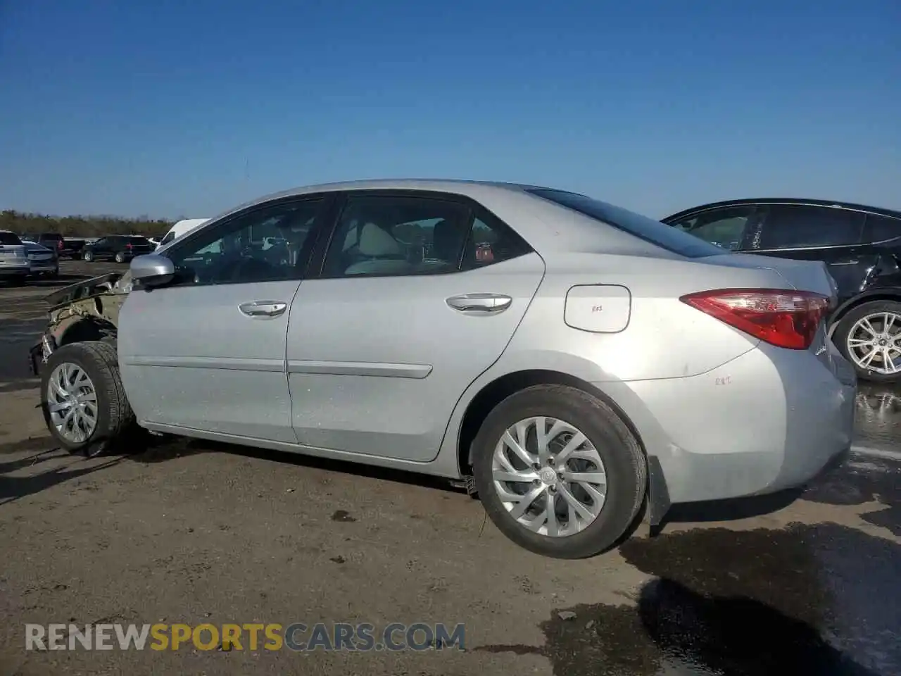 2 Photograph of a damaged car 2T1BURHE0KC166383 TOYOTA COROLLA 2019