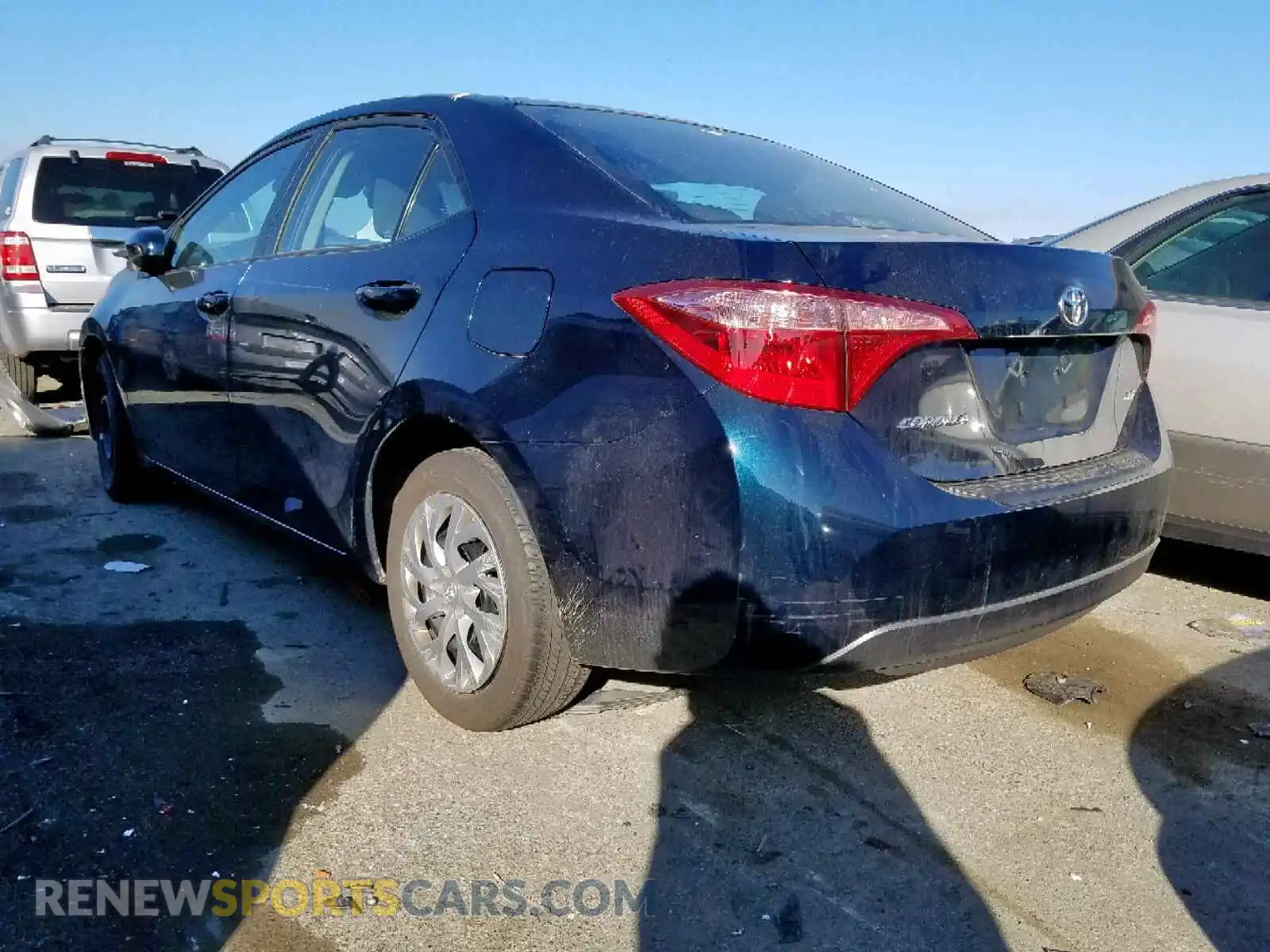 3 Photograph of a damaged car 2T1BURHE0KC192739 TOYOTA COROLLA 2019