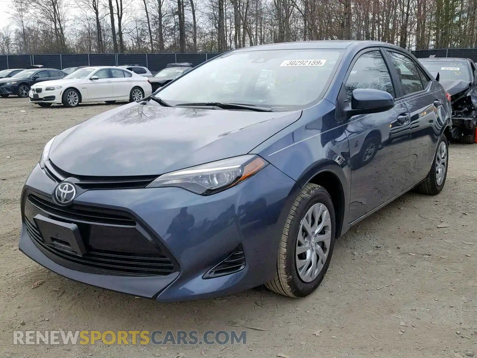 2 Photograph of a damaged car 2T1BURHE0KC195981 TOYOTA COROLLA 2019