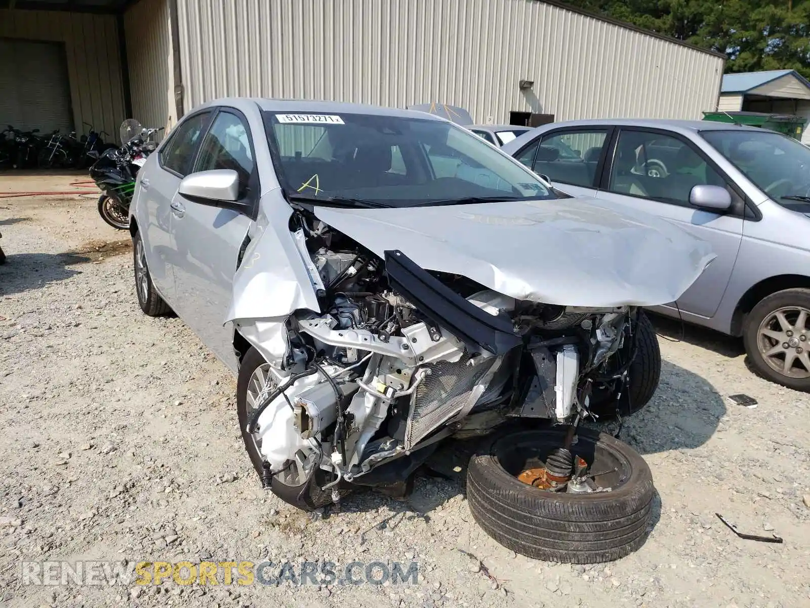 1 fotografías del automóvil dañado 2T1BURHE0KC200399 TOYOTA COROLLA 2019