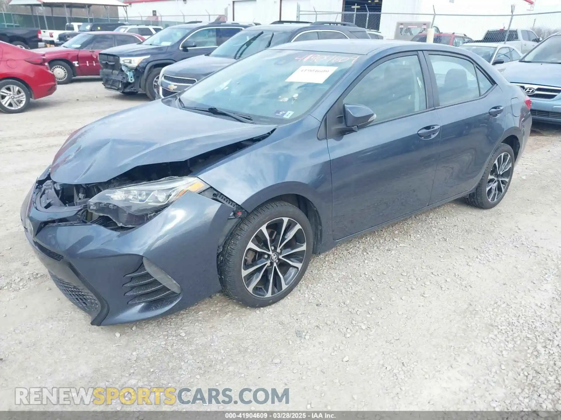 2 Photograph of a damaged car 2T1BURHE0KC204548 TOYOTA COROLLA 2019