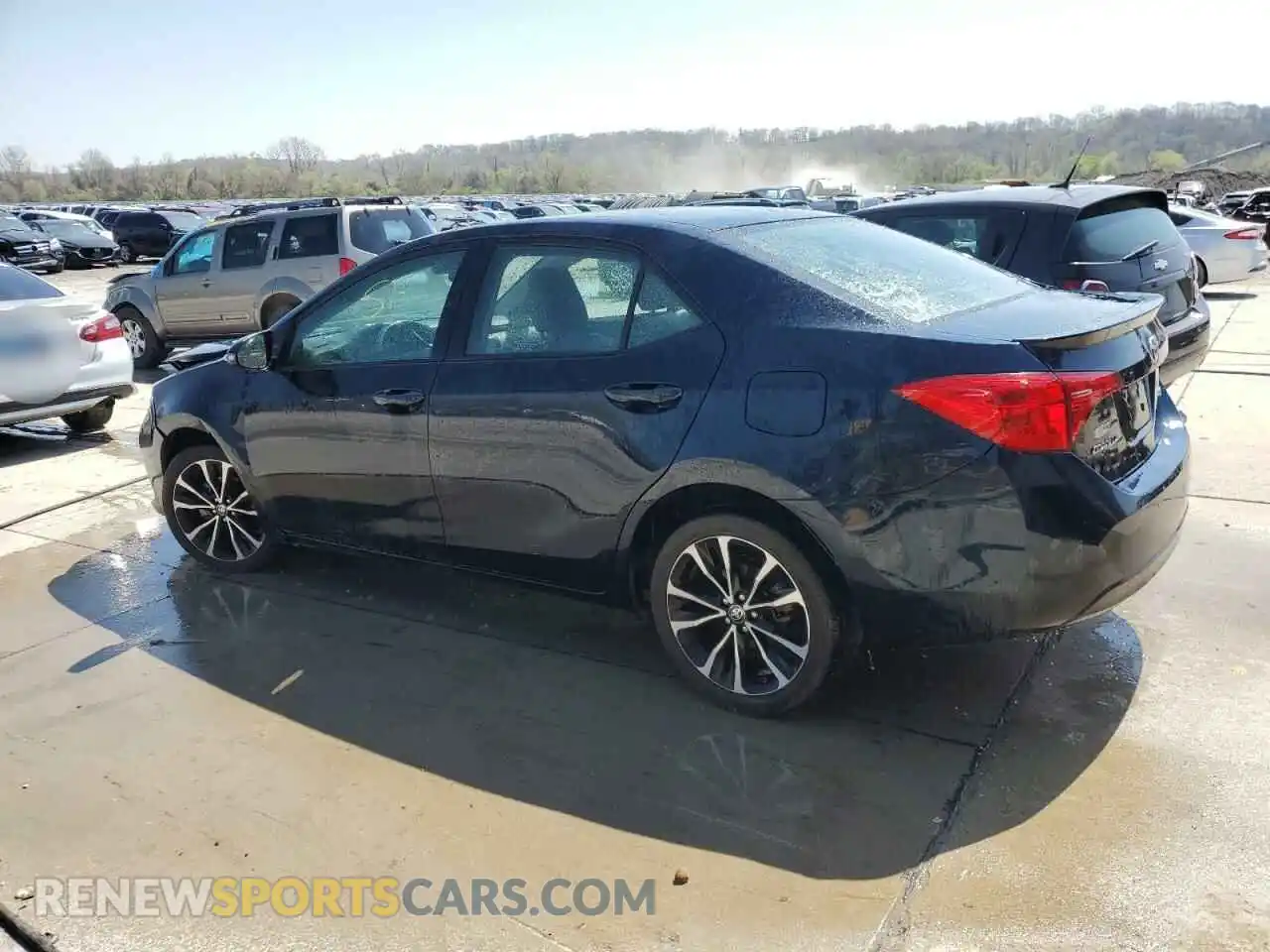 2 Photograph of a damaged car 2T1BURHE0KC208518 TOYOTA COROLLA 2019