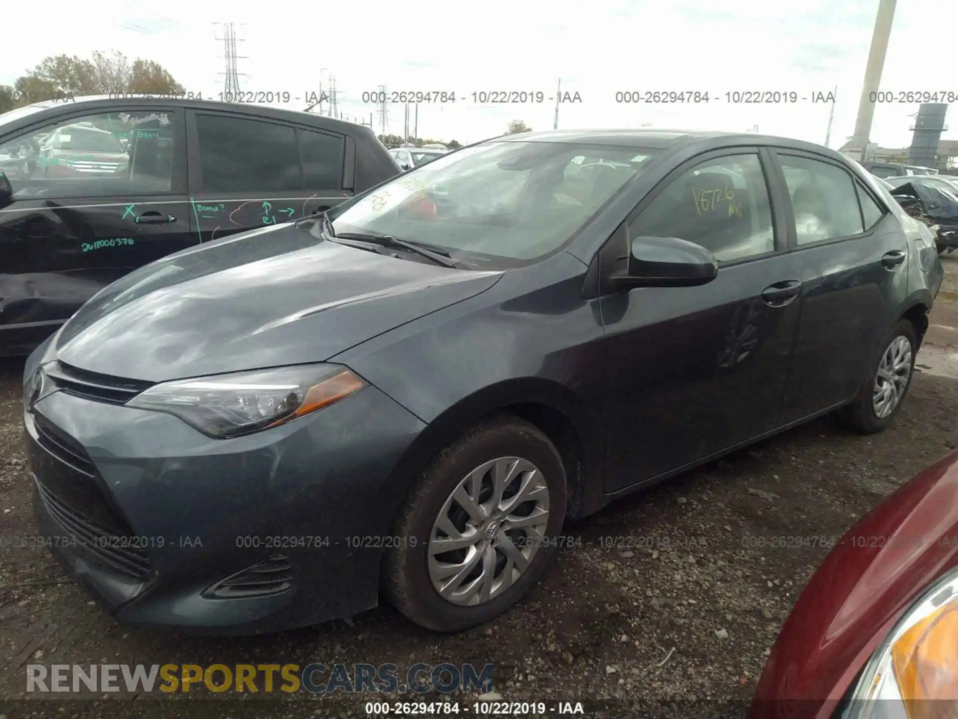 2 Photograph of a damaged car 2T1BURHE0KC211760 TOYOTA COROLLA 2019