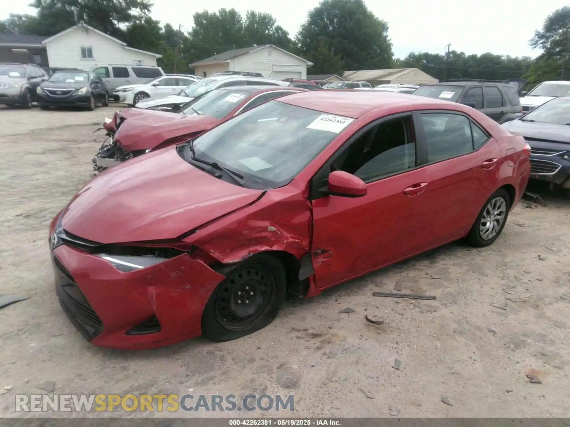 2 Photograph of a damaged car 2T1BURHE0KC212830 TOYOTA COROLLA 2019