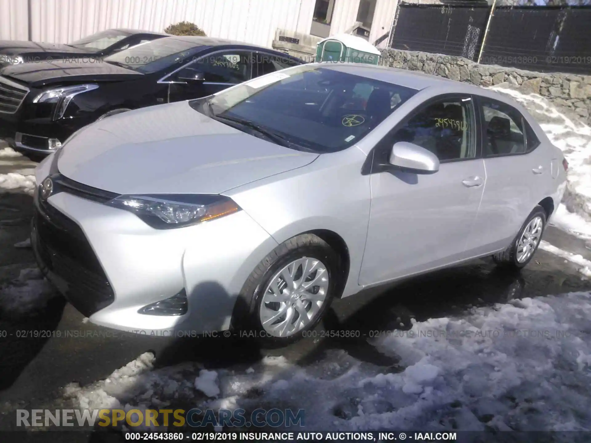2 Photograph of a damaged car 2T1BURHE0KC215310 TOYOTA COROLLA 2019