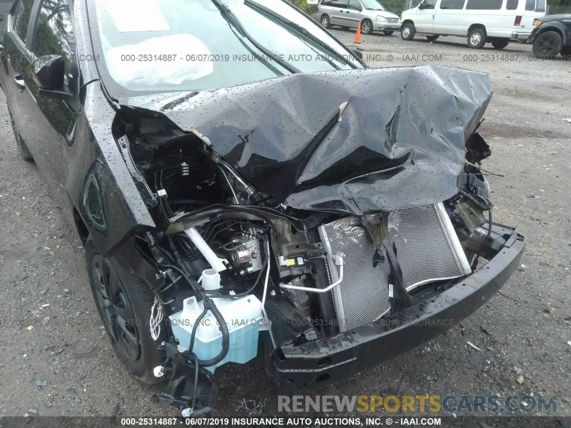 6 Photograph of a damaged car 2T1BURHE0KC215484 TOYOTA COROLLA 2019