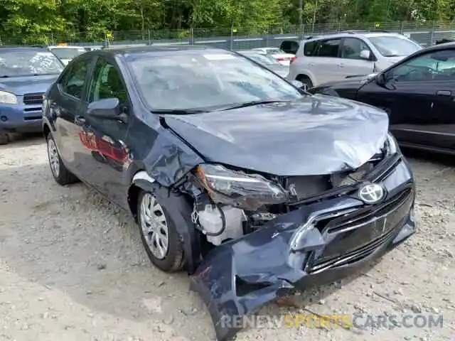 1 Photograph of a damaged car 2T1BURHE0KC239185 TOYOTA COROLLA 2019