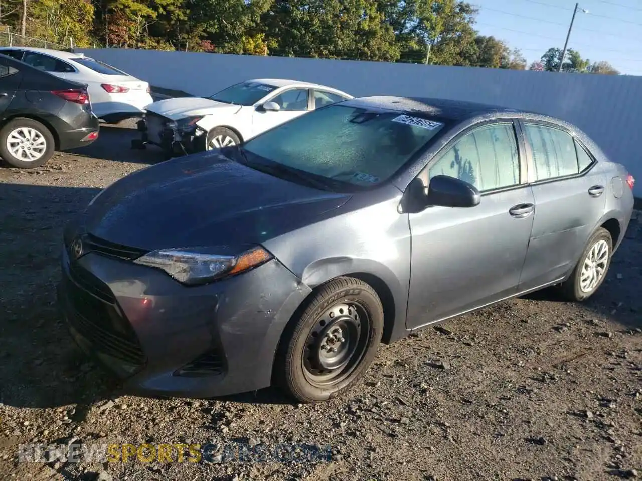 2 Photograph of a damaged car 2T1BURHE0KC240840 TOYOTA COROLLA 2019