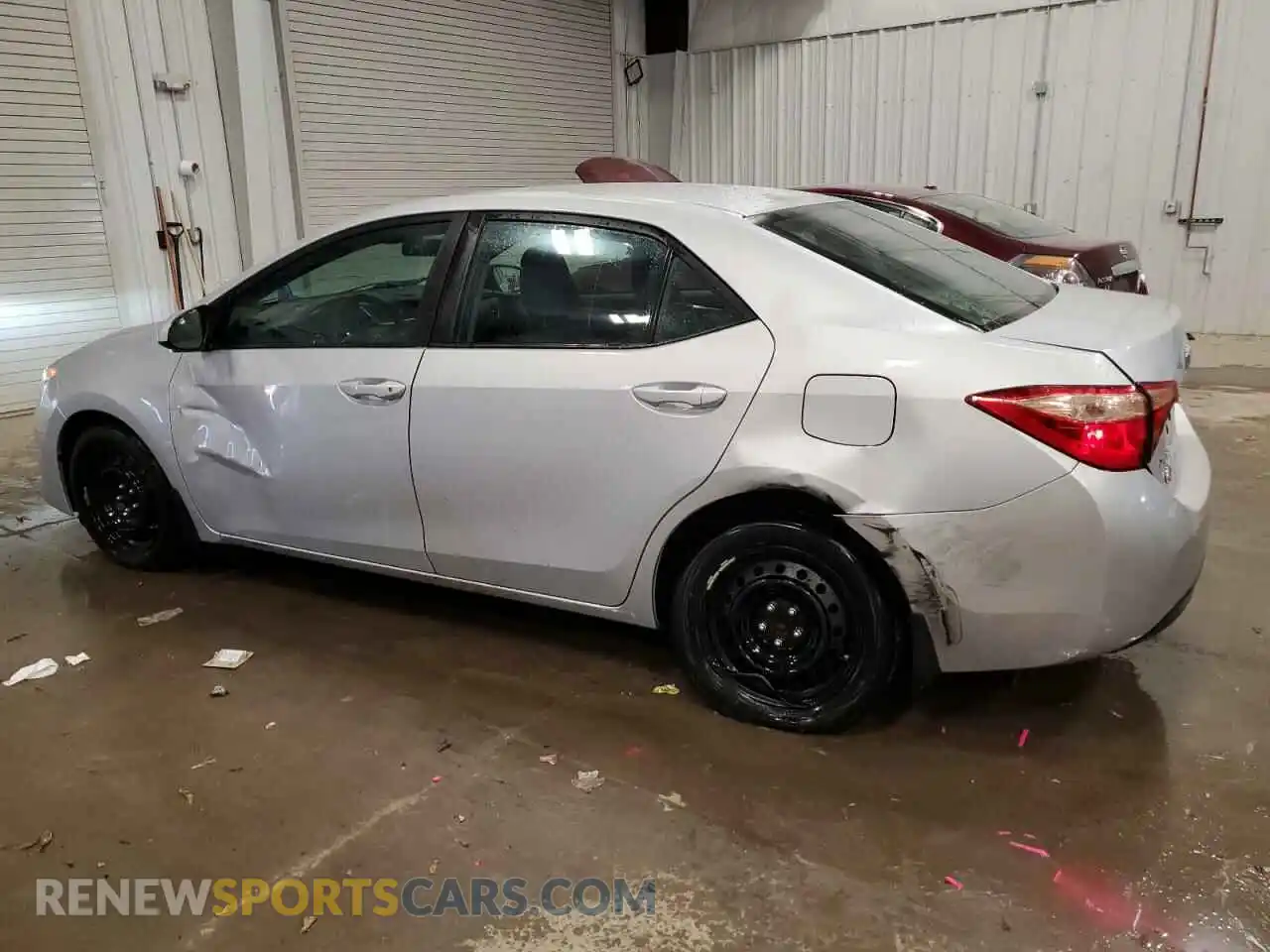 2 Photograph of a damaged car 2T1BURHE0KC245844 TOYOTA COROLLA 2019