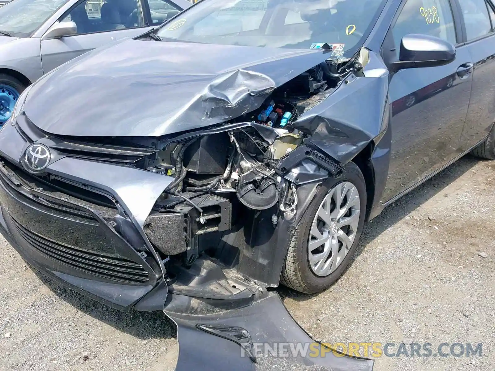 9 Photograph of a damaged car 2T1BURHE1KC132503 TOYOTA COROLLA 2019