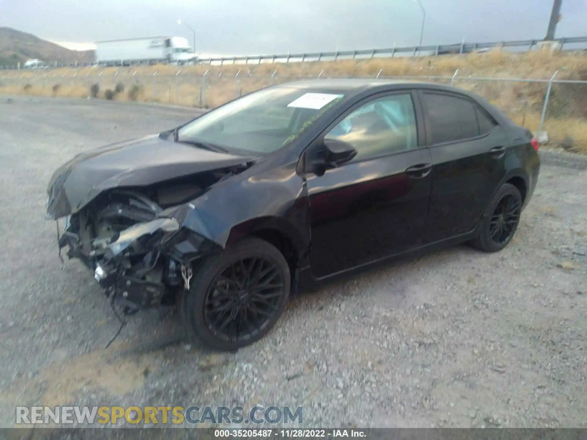 2 Фотография поврежденного автомобиля 2T1BURHE1KC136230 TOYOTA COROLLA 2019