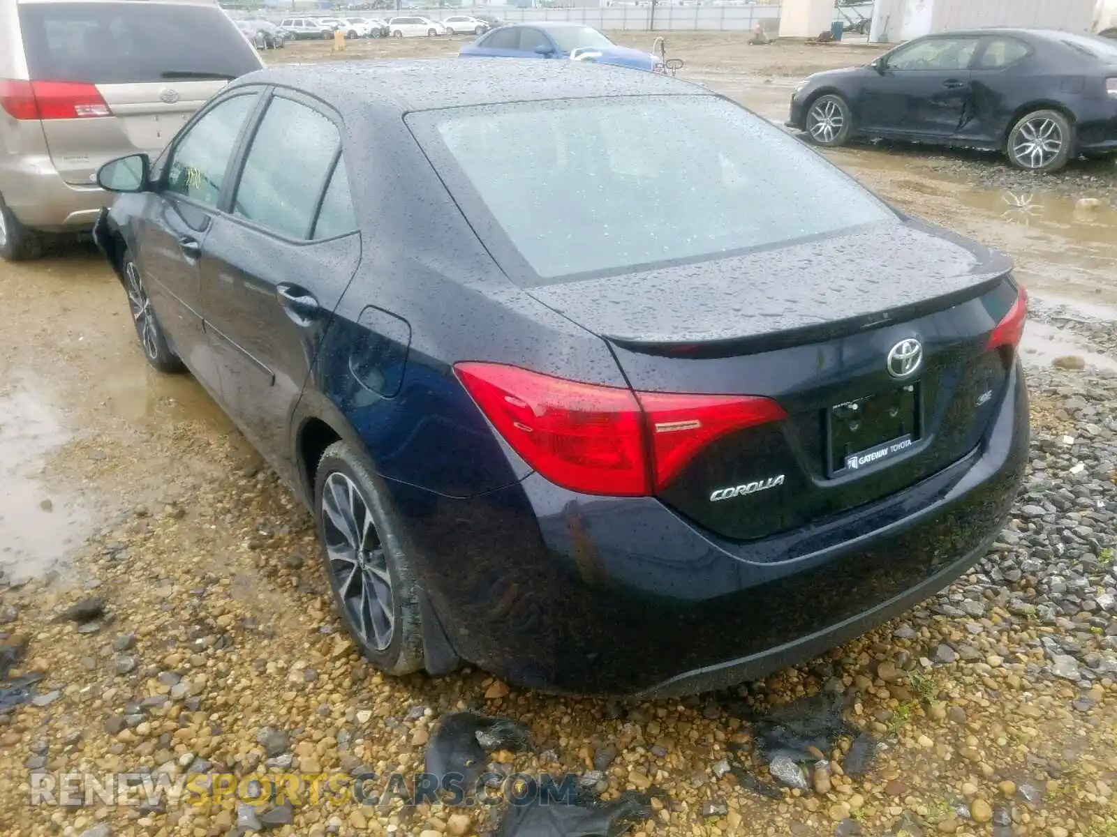 3 Photograph of a damaged car 2T1BURHE1KC139421 TOYOTA COROLLA 2019
