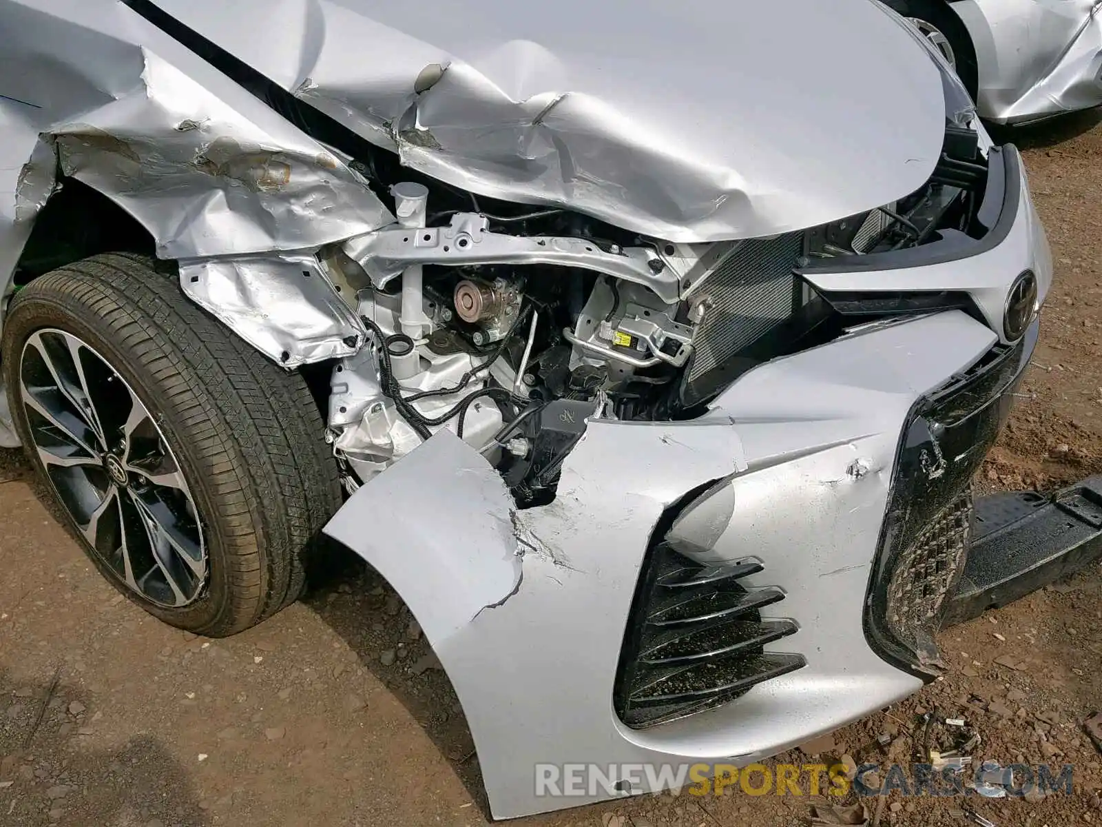 9 Photograph of a damaged car 2T1BURHE1KC139676 TOYOTA COROLLA 2019