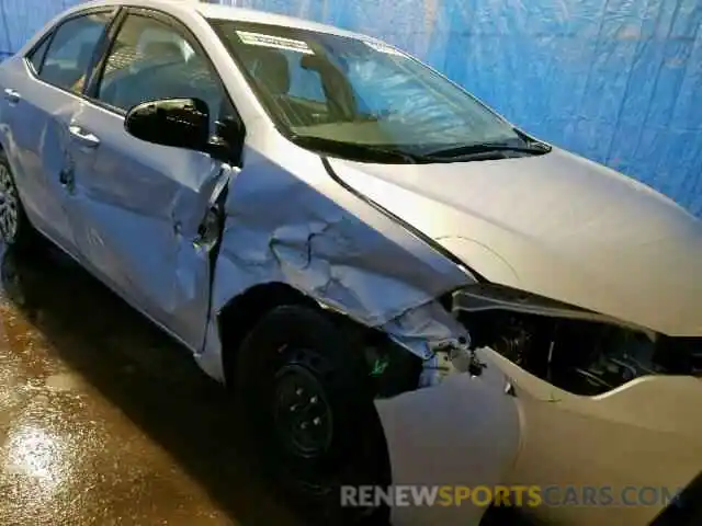 9 Photograph of a damaged car 2T1BURHE1KC139760 TOYOTA COROLLA 2019