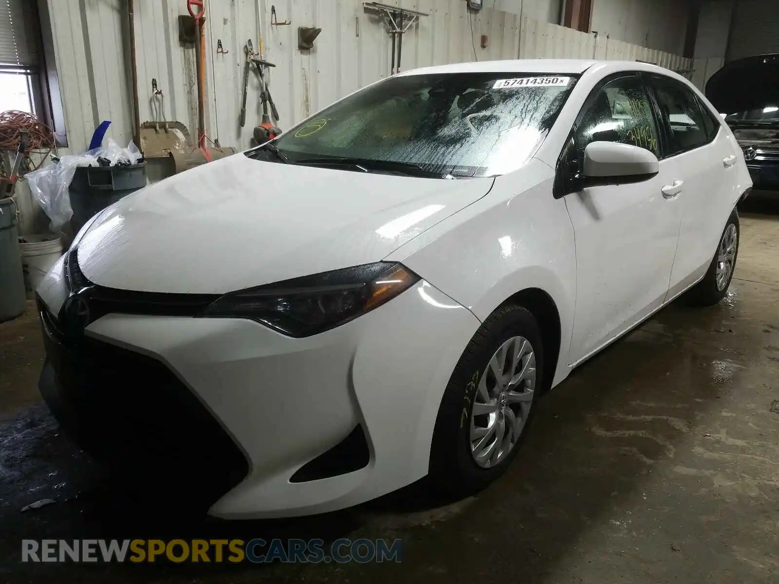 2 Photograph of a damaged car 2T1BURHE1KC144263 TOYOTA COROLLA 2019