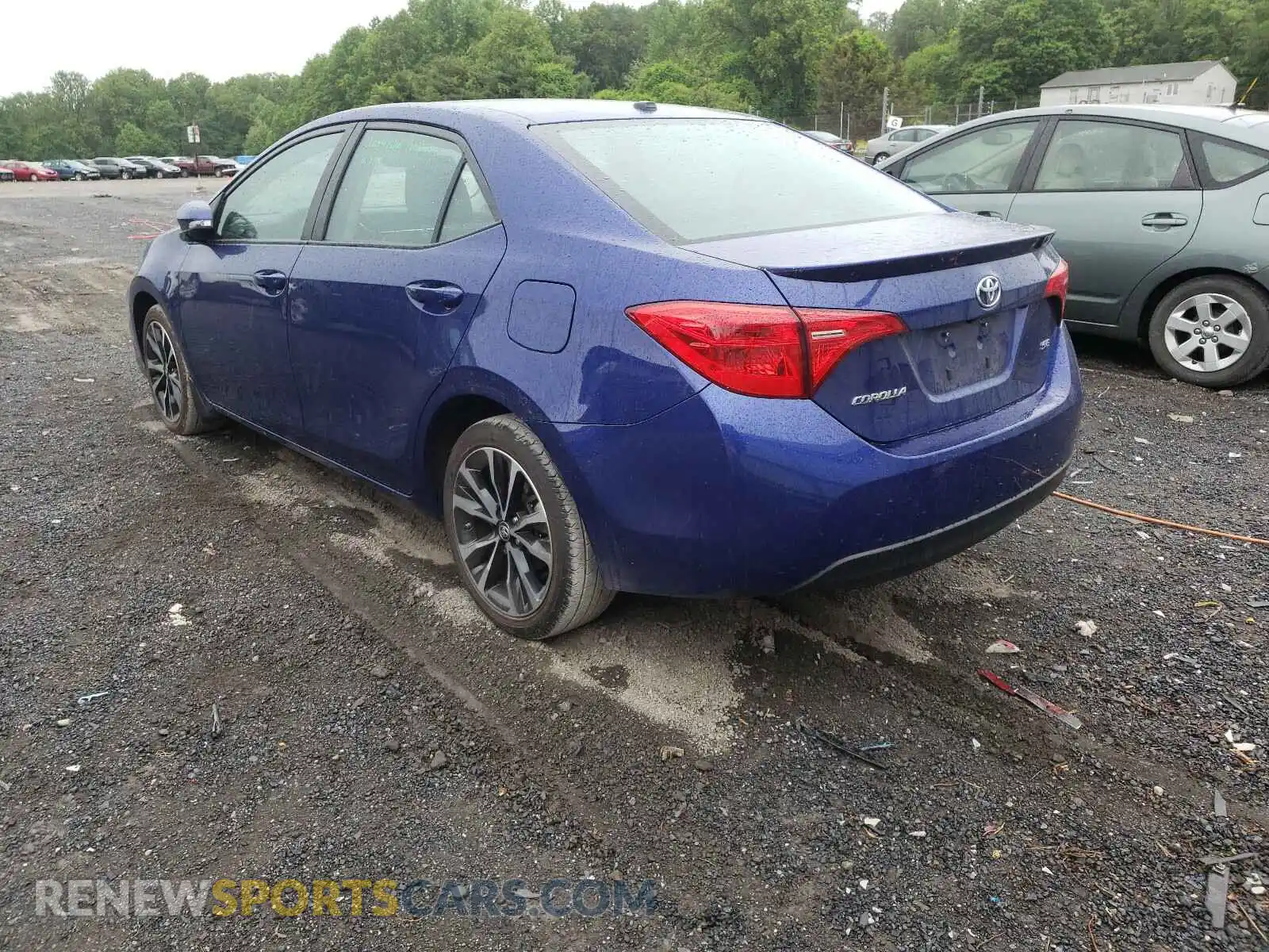 3 Photograph of a damaged car 2T1BURHE1KC147311 TOYOTA COROLLA 2019