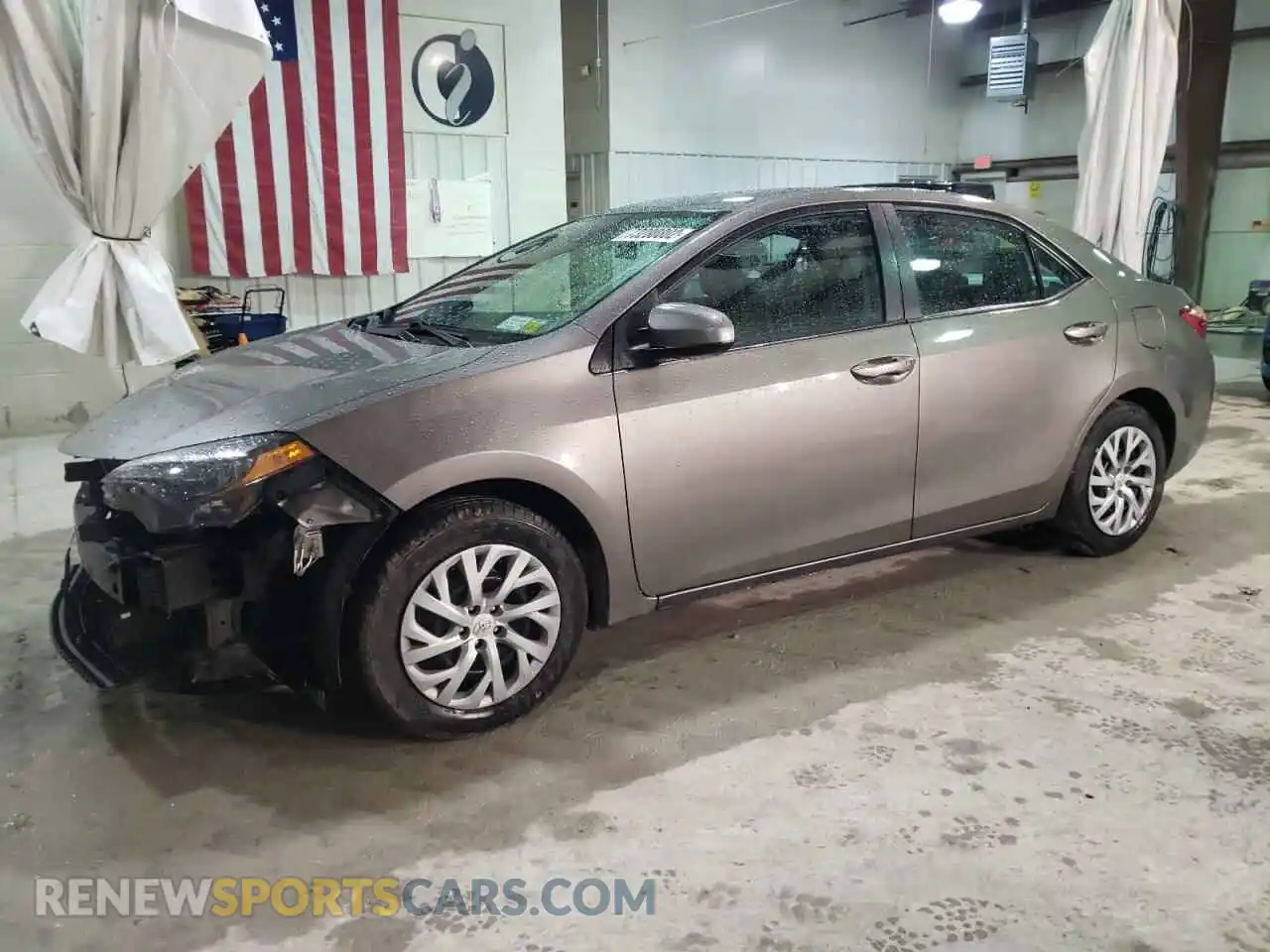 1 Photograph of a damaged car 2T1BURHE1KC147728 TOYOTA COROLLA 2019