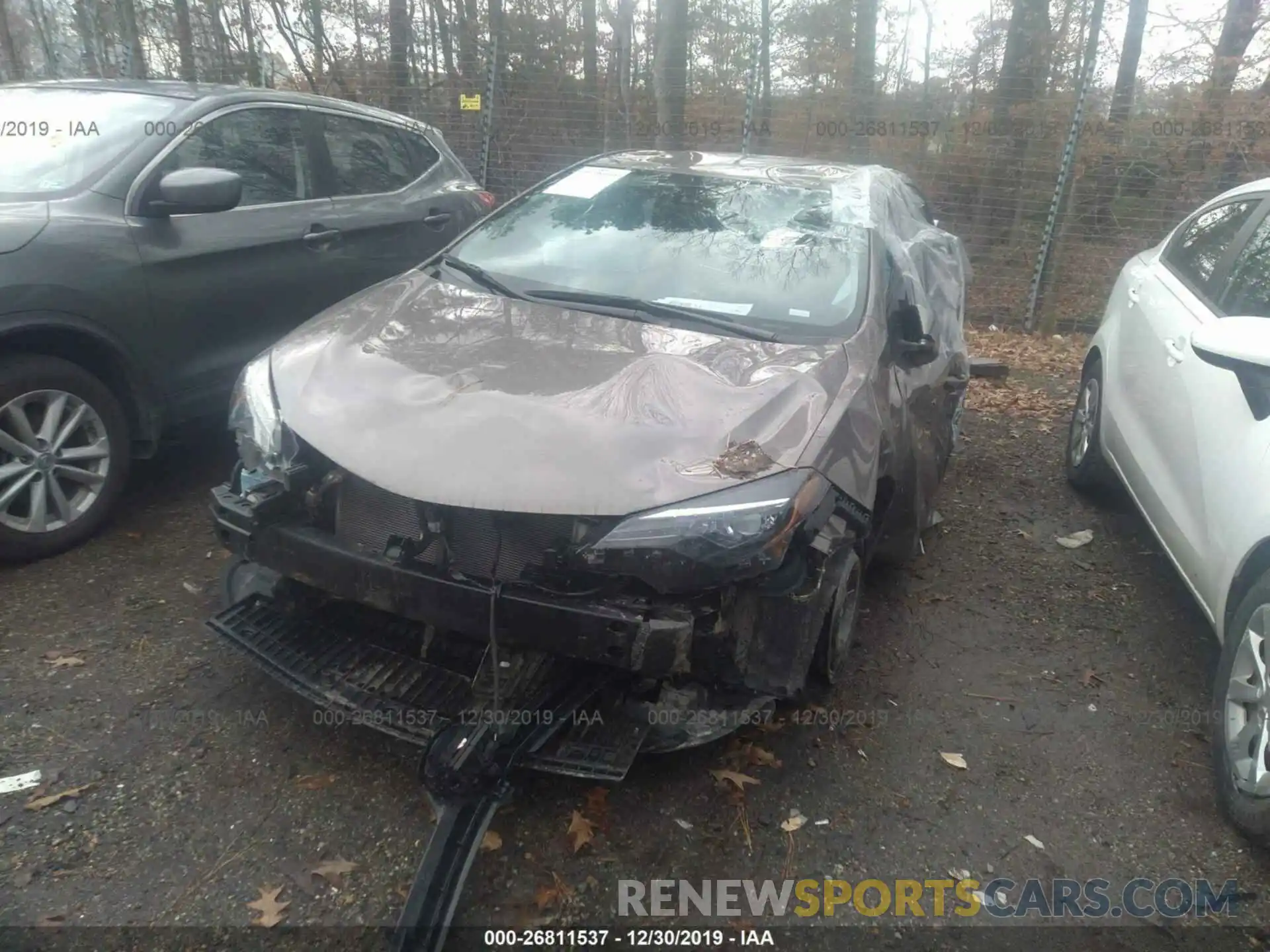2 Photograph of a damaged car 2T1BURHE1KC149852 TOYOTA COROLLA 2019