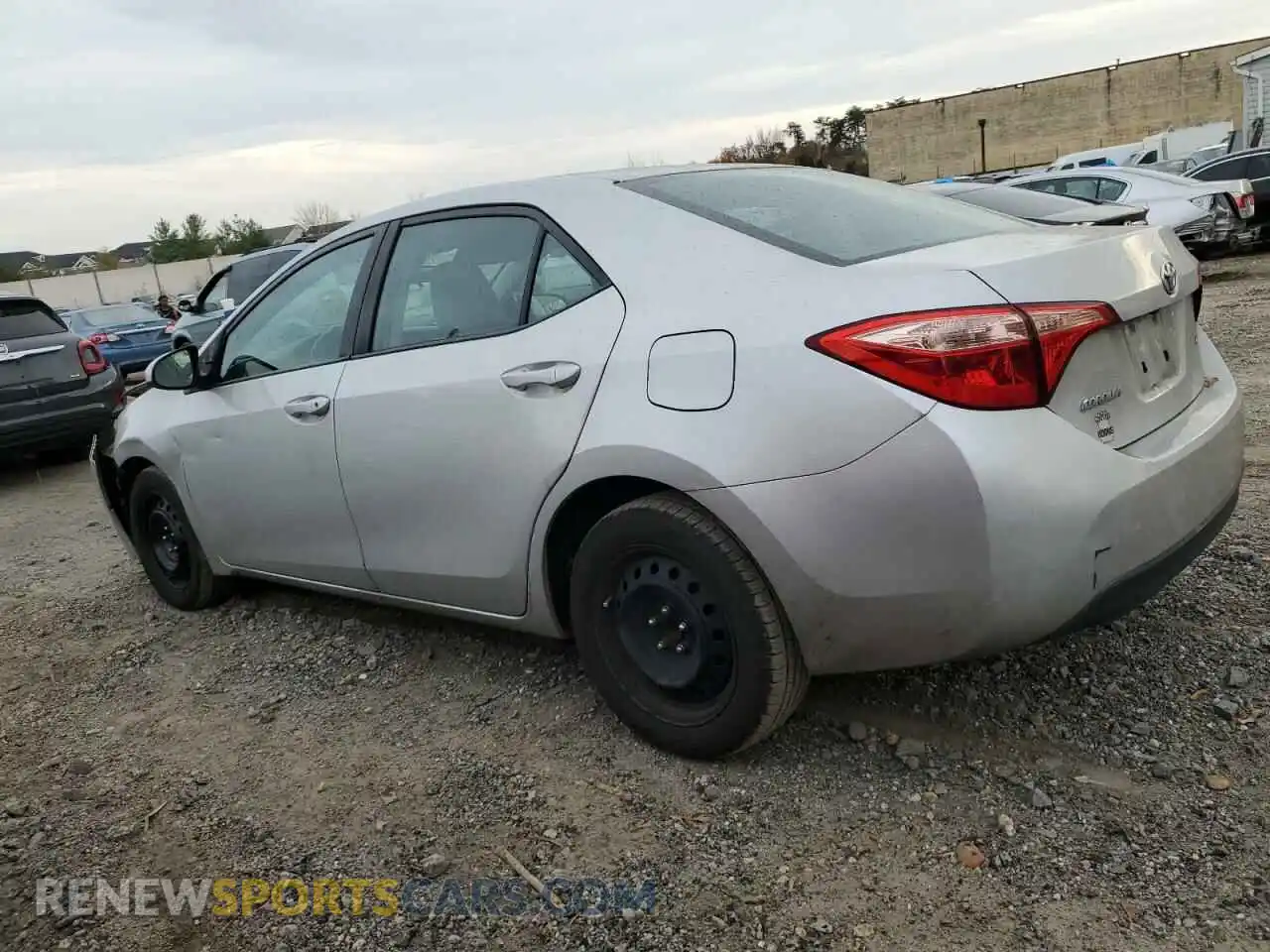2 Photograph of a damaged car 2T1BURHE1KC153982 TOYOTA COROLLA 2019