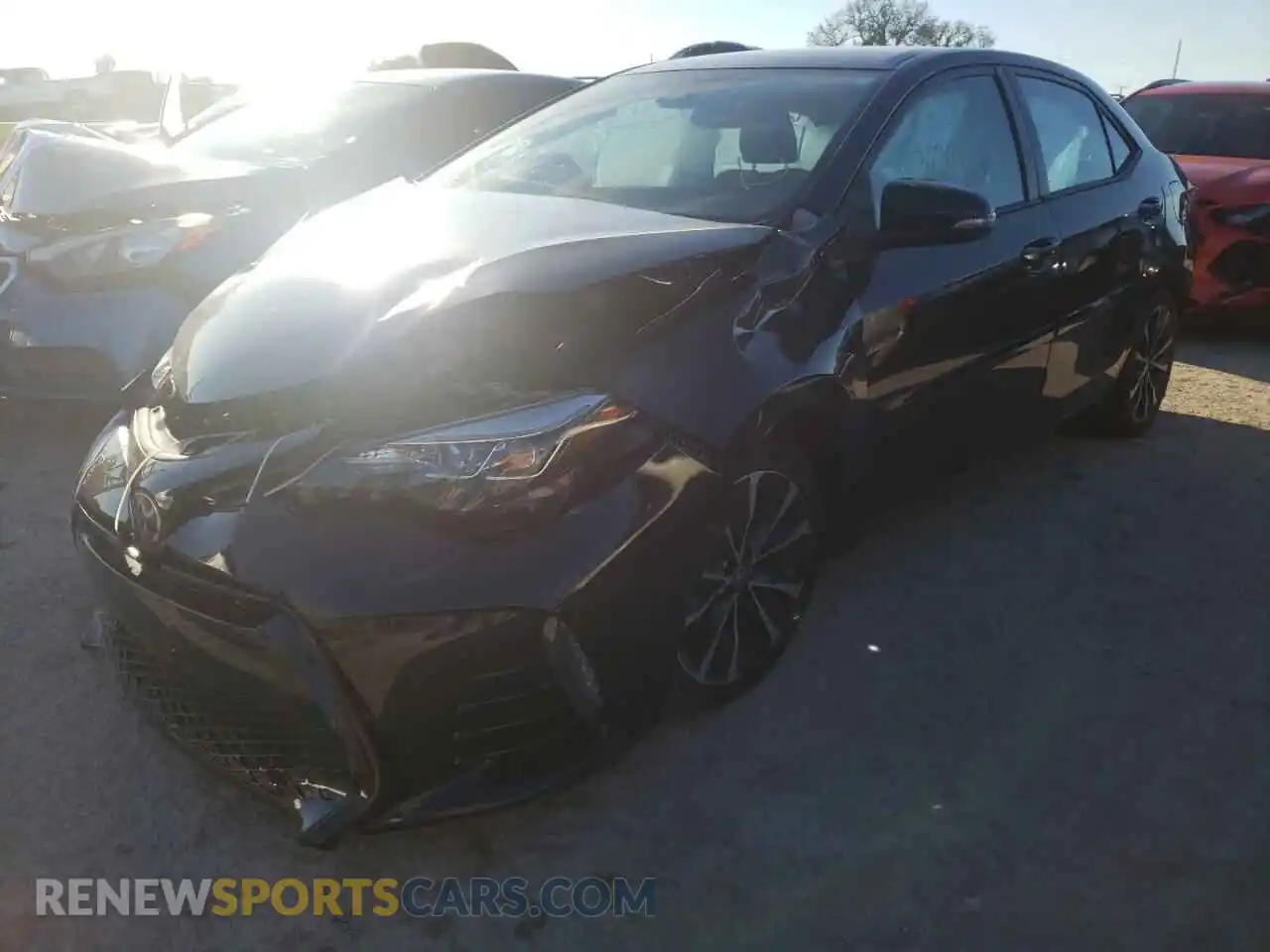 2 Photograph of a damaged car 2T1BURHE1KC154906 TOYOTA COROLLA 2019