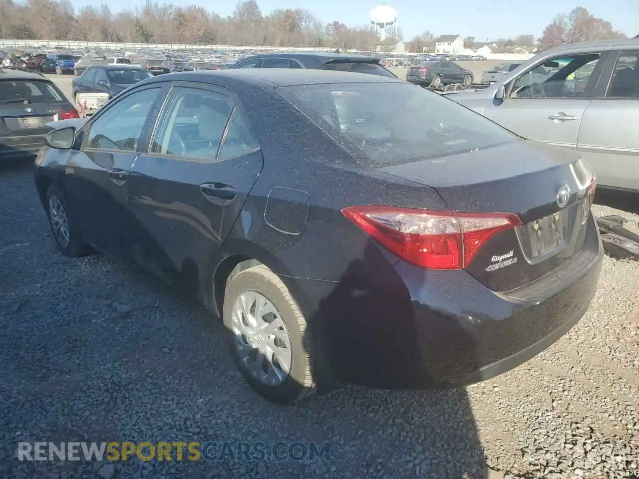 2 Photograph of a damaged car 2T1BURHE1KC155828 TOYOTA COROLLA 2019