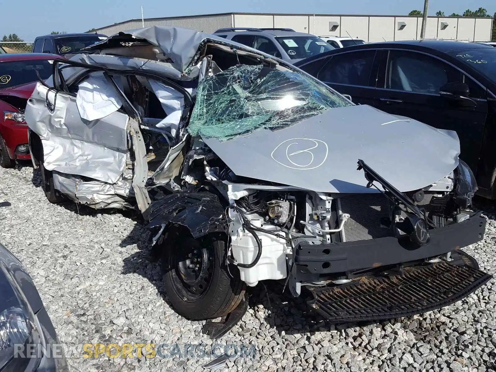 1 fotografías del automóvil dañado 2T1BURHE1KC159037 TOYOTA COROLLA 2019