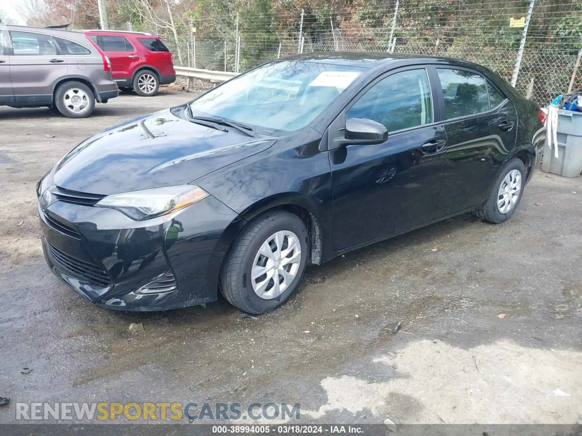 2 Photograph of a damaged car 2T1BURHE1KC162777 TOYOTA COROLLA 2019