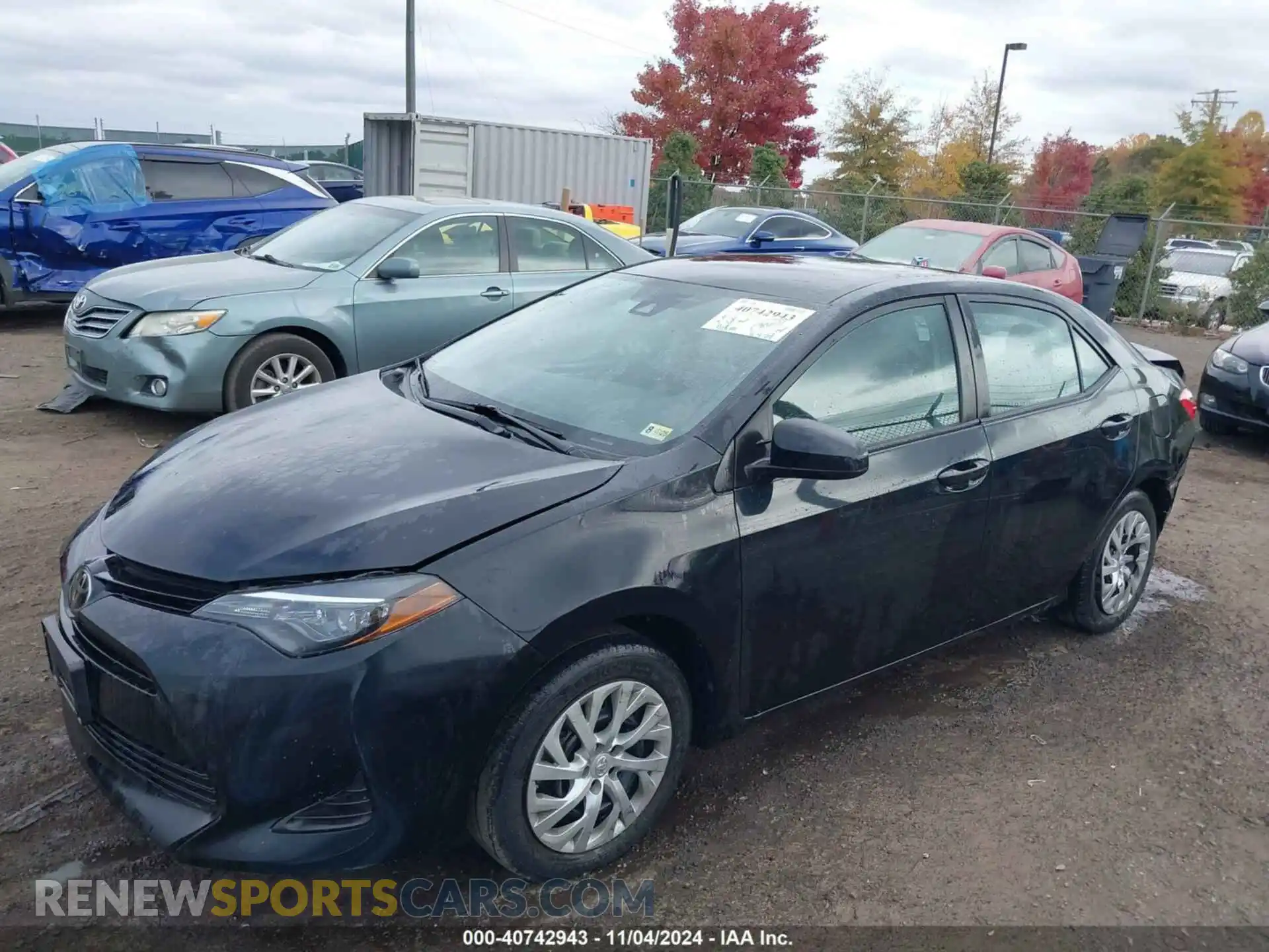 2 Photograph of a damaged car 2T1BURHE1KC164187 TOYOTA COROLLA 2019