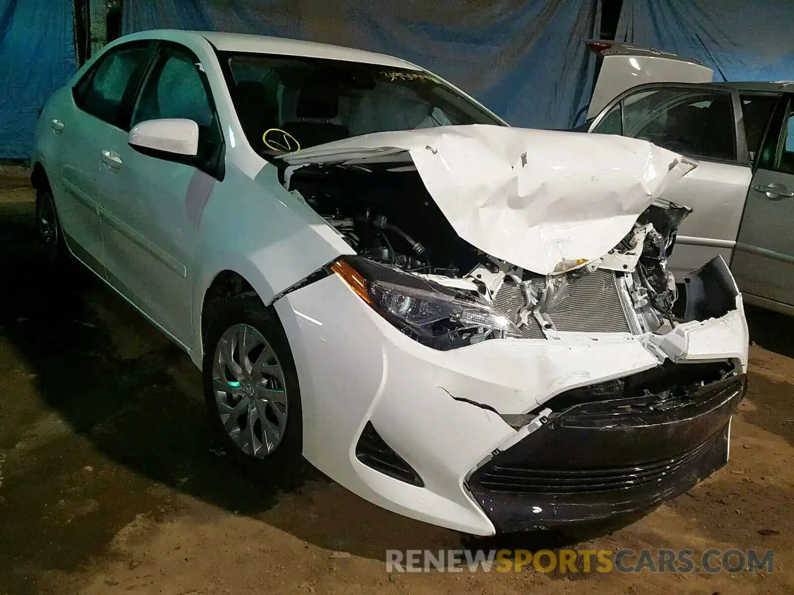 1 Photograph of a damaged car 2T1BURHE1KC176467 TOYOTA COROLLA 2019