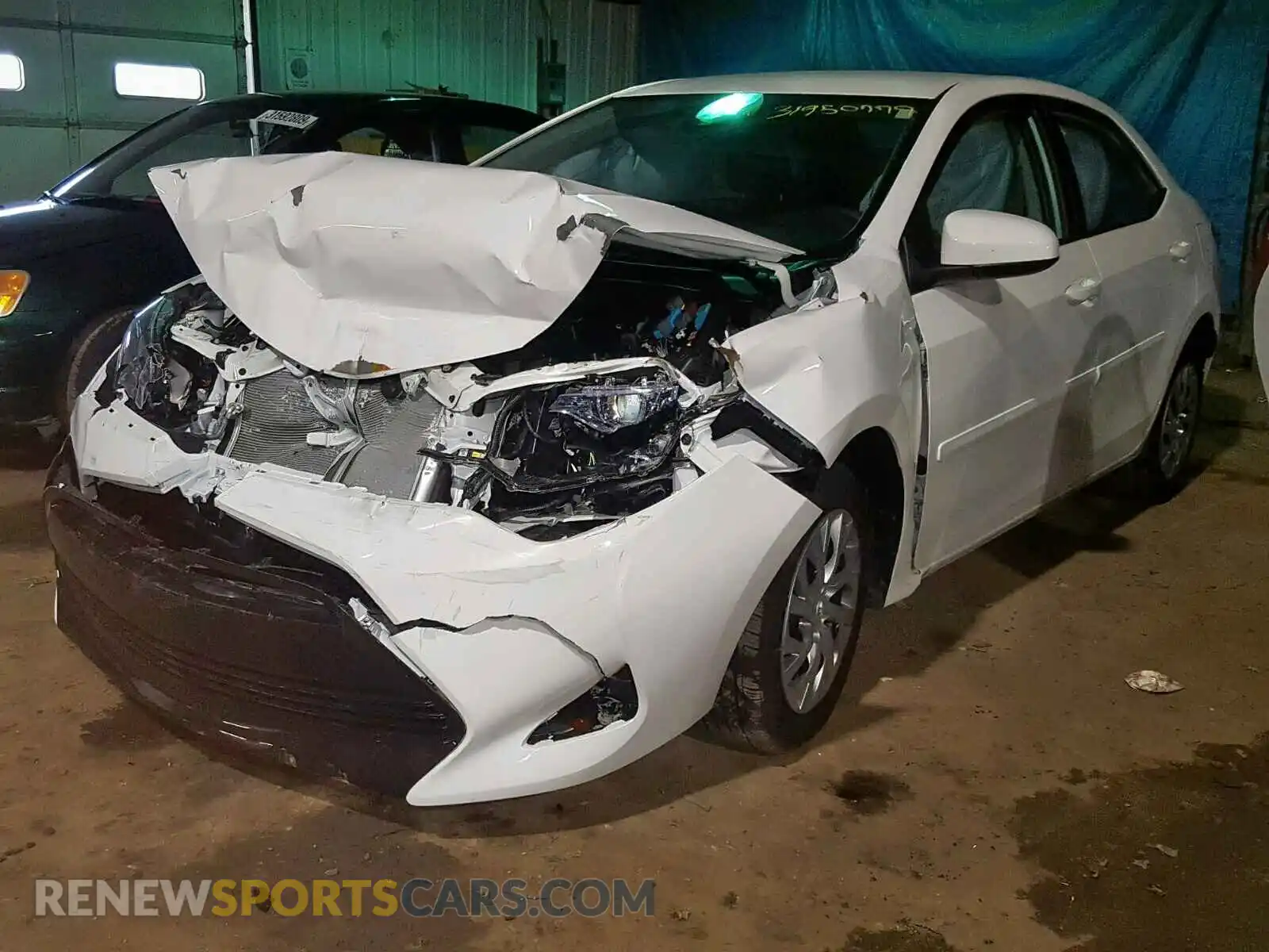 2 Photograph of a damaged car 2T1BURHE1KC176467 TOYOTA COROLLA 2019