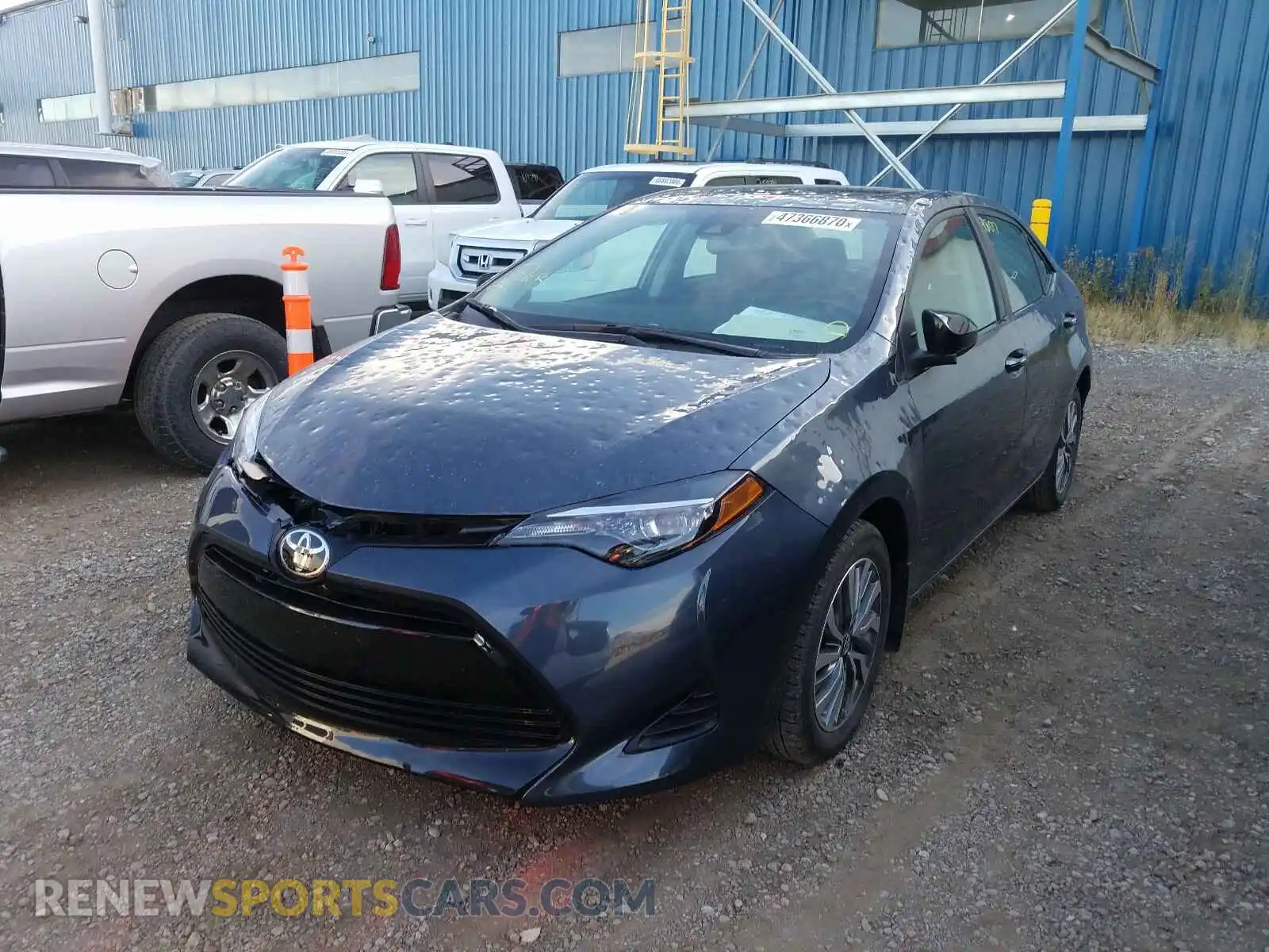 2 Photograph of a damaged car 2T1BURHE1KC179529 TOYOTA COROLLA 2019