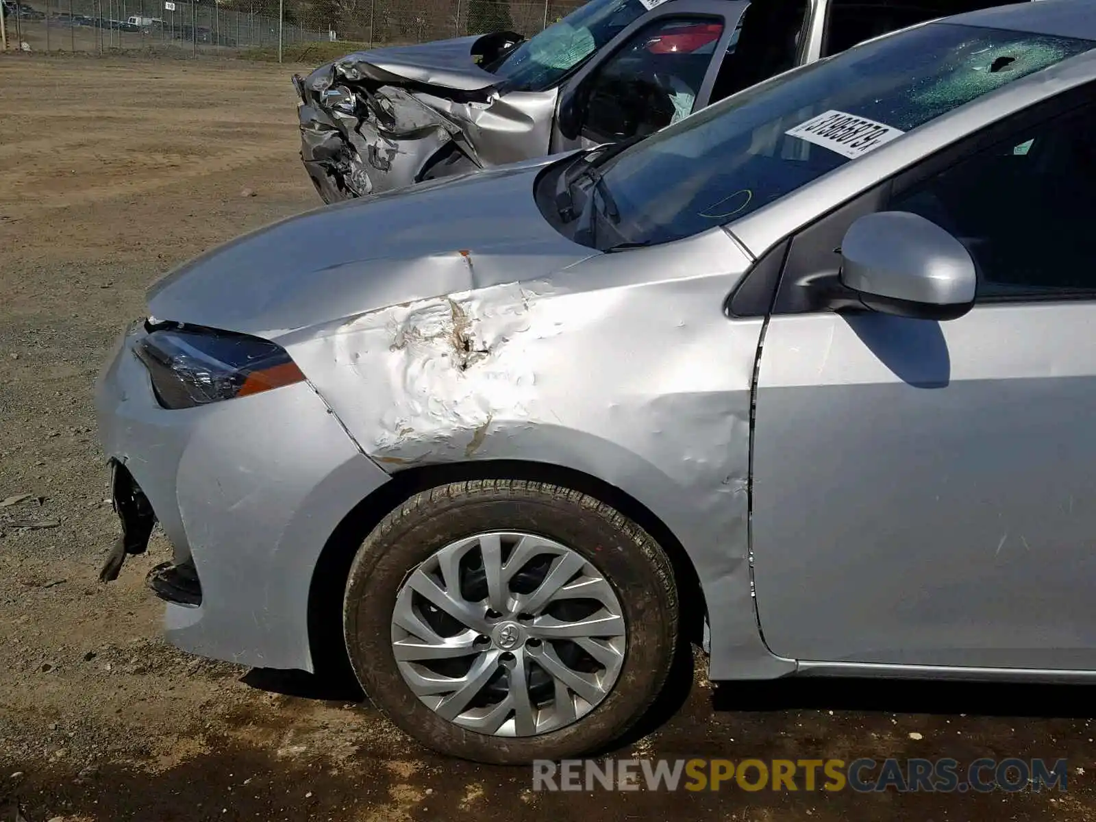 9 Photograph of a damaged car 2T1BURHE1KC180986 TOYOTA COROLLA 2019