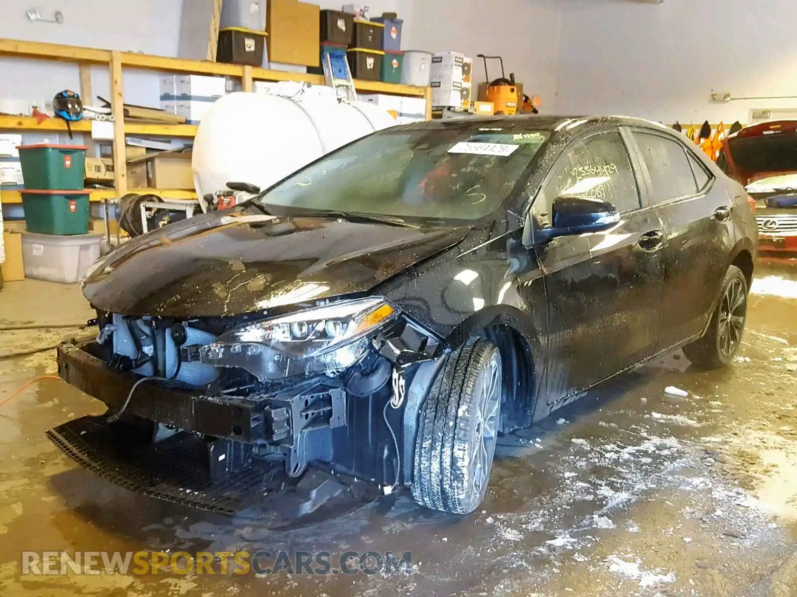 2 Photograph of a damaged car 2T1BURHE1KC182186 TOYOTA COROLLA 2019