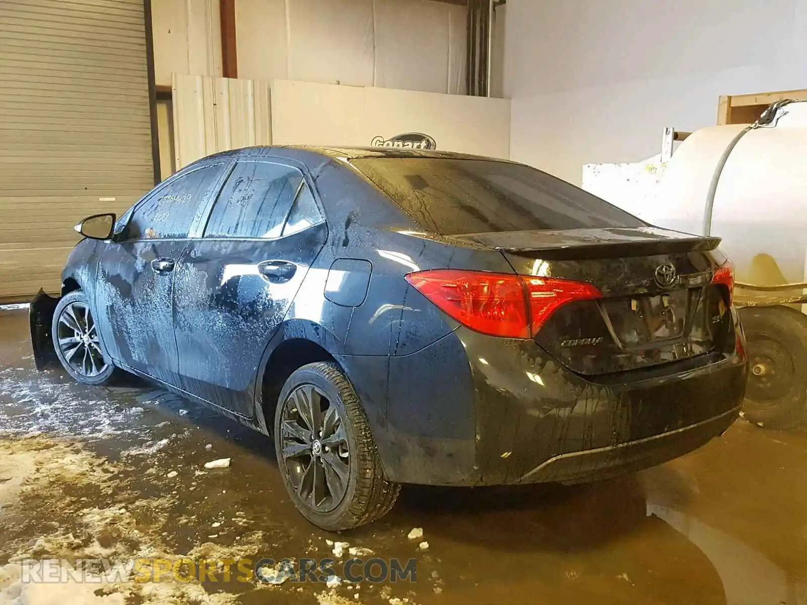 3 Photograph of a damaged car 2T1BURHE1KC182186 TOYOTA COROLLA 2019