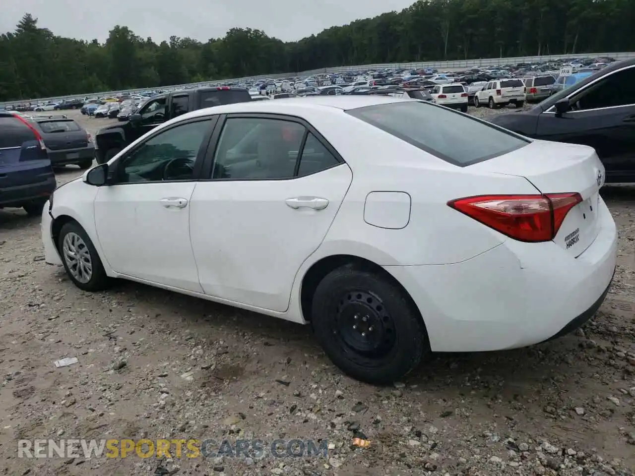 2 Photograph of a damaged car 2T1BURHE1KC184973 TOYOTA COROLLA 2019