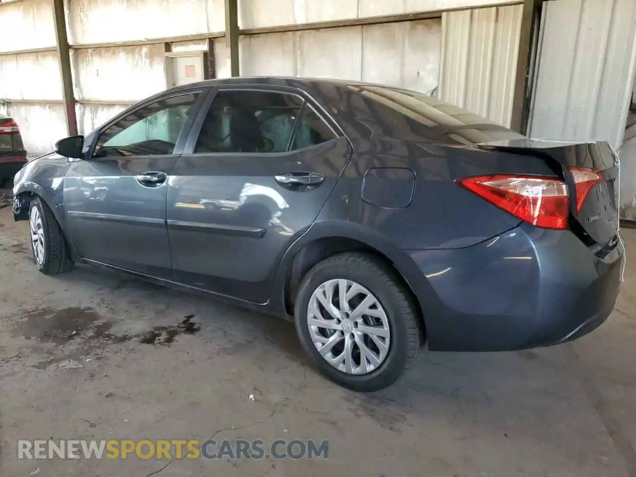 2 Photograph of a damaged car 2T1BURHE1KC186044 TOYOTA COROLLA 2019
