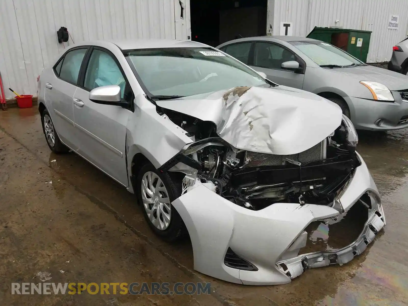 1 Photograph of a damaged car 2T1BURHE1KC192880 TOYOTA COROLLA 2019