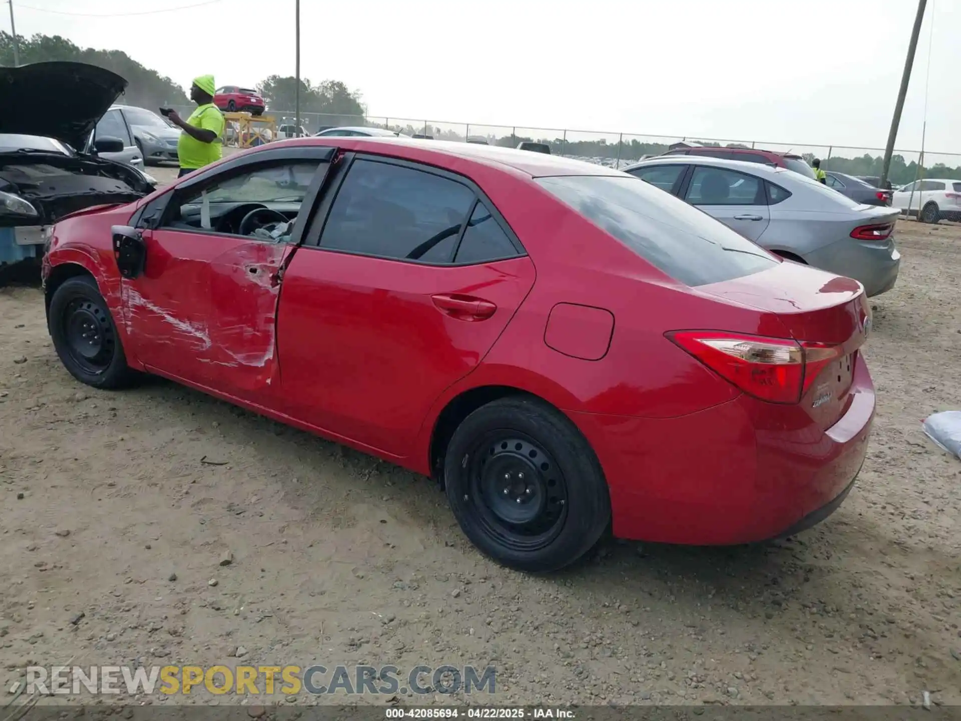 3 Photograph of a damaged car 2T1BURHE1KC193124 TOYOTA COROLLA 2019