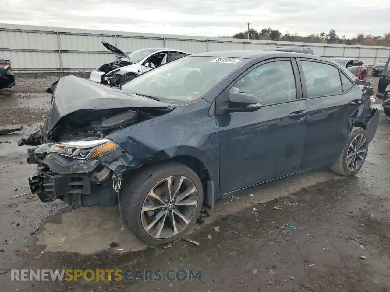 1 Photograph of a damaged car 2T1BURHE1KC197237 TOYOTA COROLLA 2019