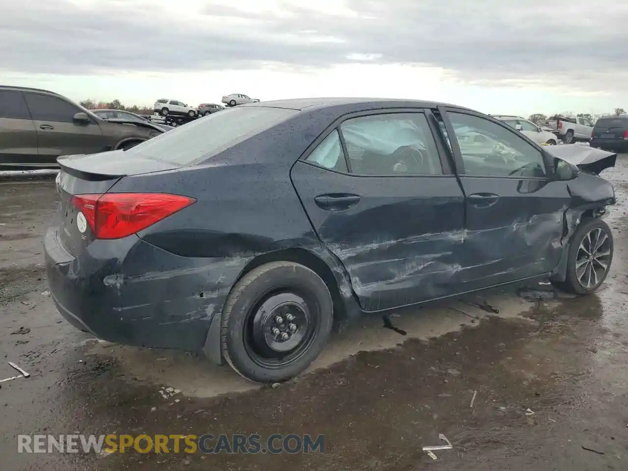 3 Photograph of a damaged car 2T1BURHE1KC197237 TOYOTA COROLLA 2019