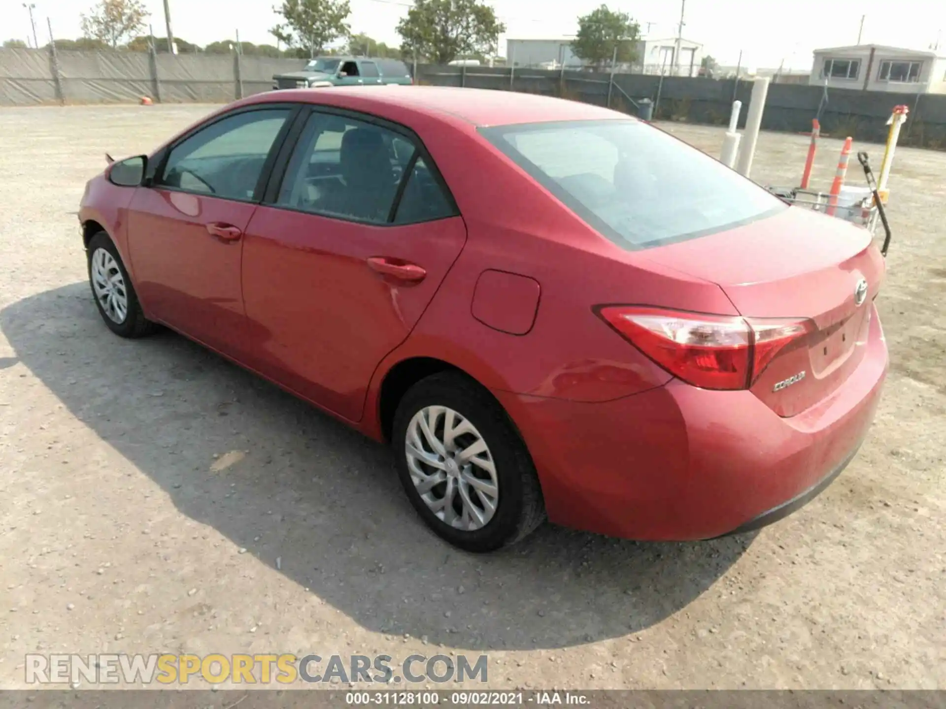3 Photograph of a damaged car 2T1BURHE1KC200105 TOYOTA COROLLA 2019
