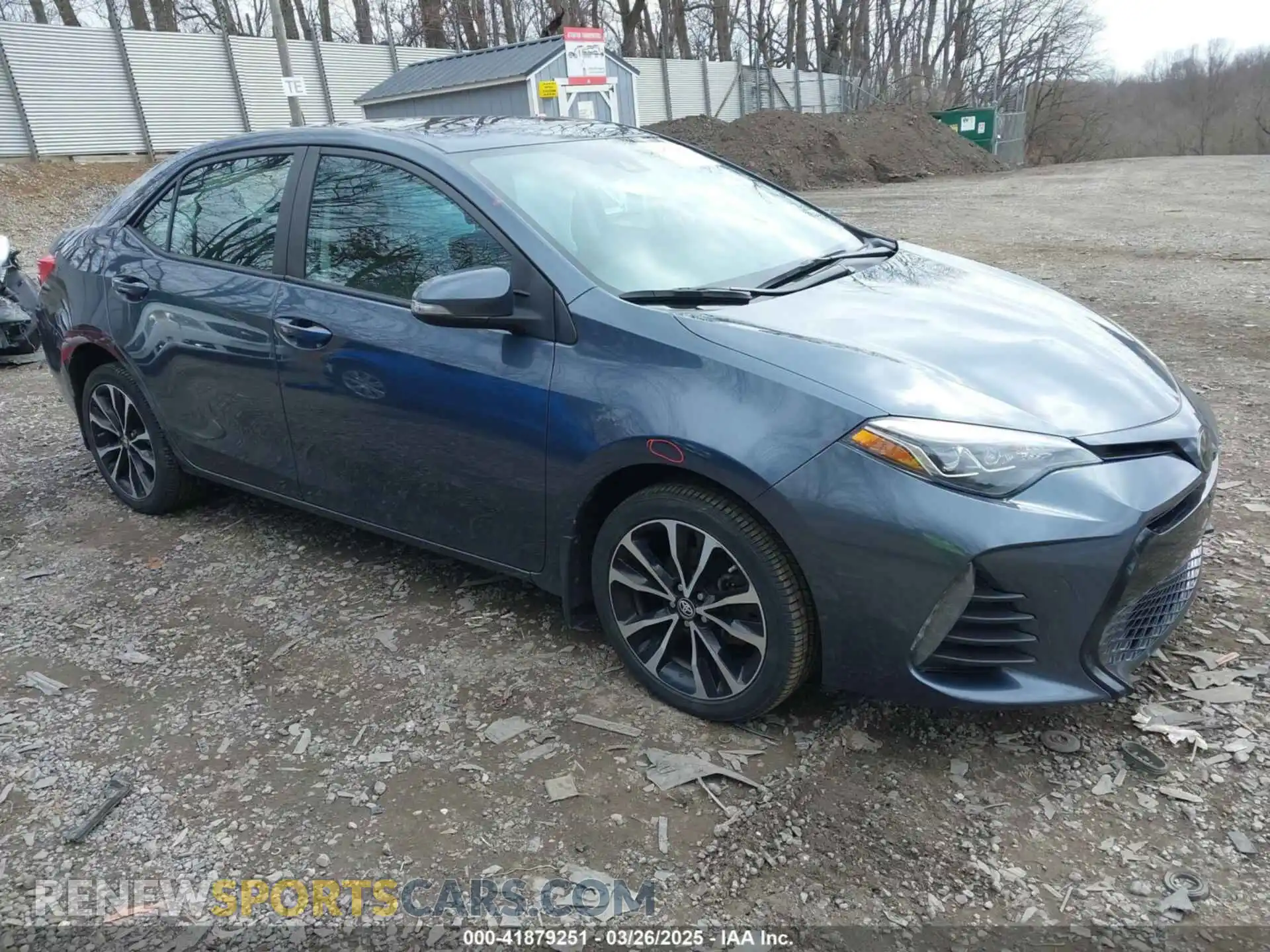 1 Фотография поврежденного автомобиля 2T1BURHE1KC200699 TOYOTA COROLLA 2019