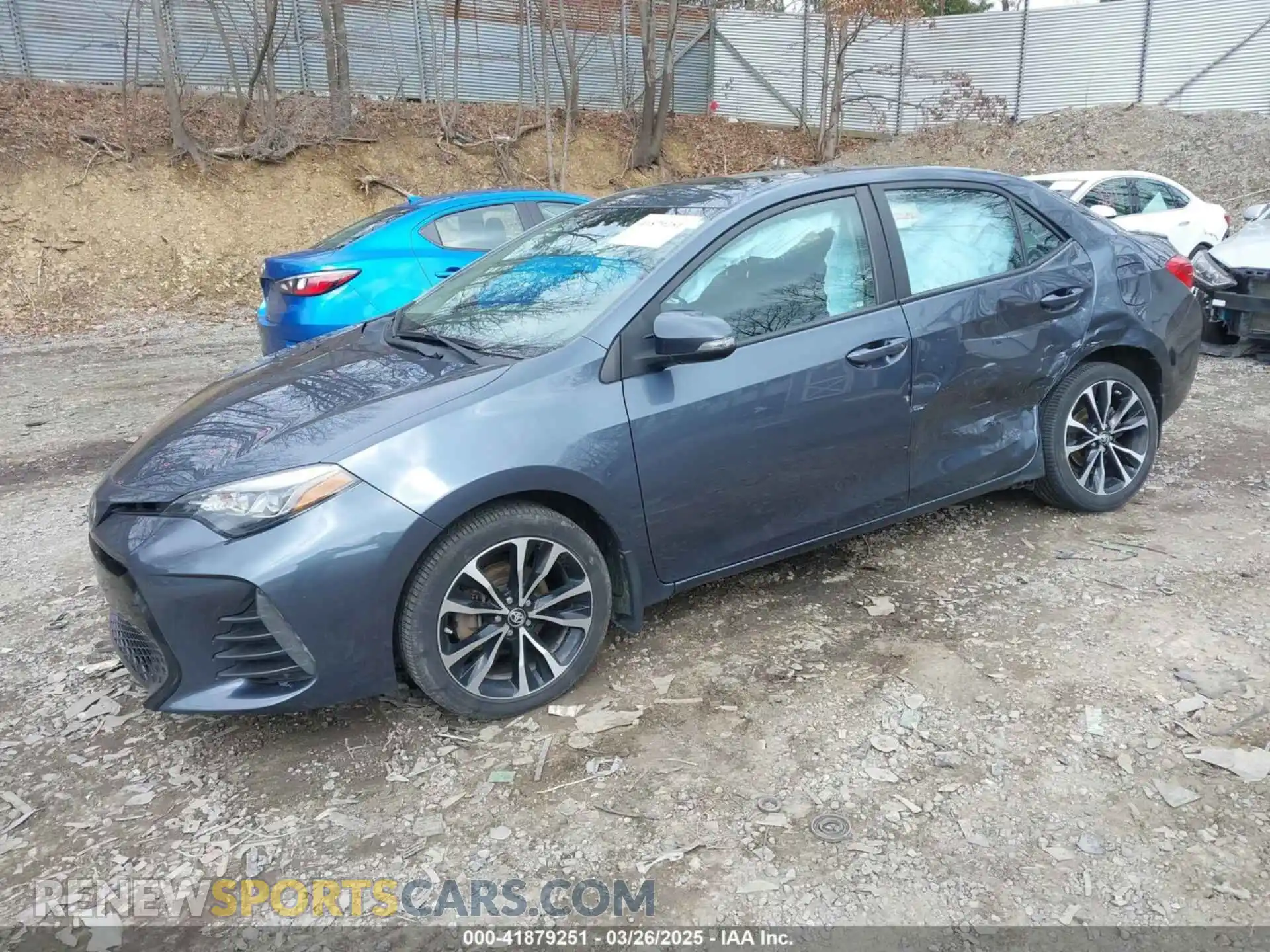 2 Фотография поврежденного автомобиля 2T1BURHE1KC200699 TOYOTA COROLLA 2019