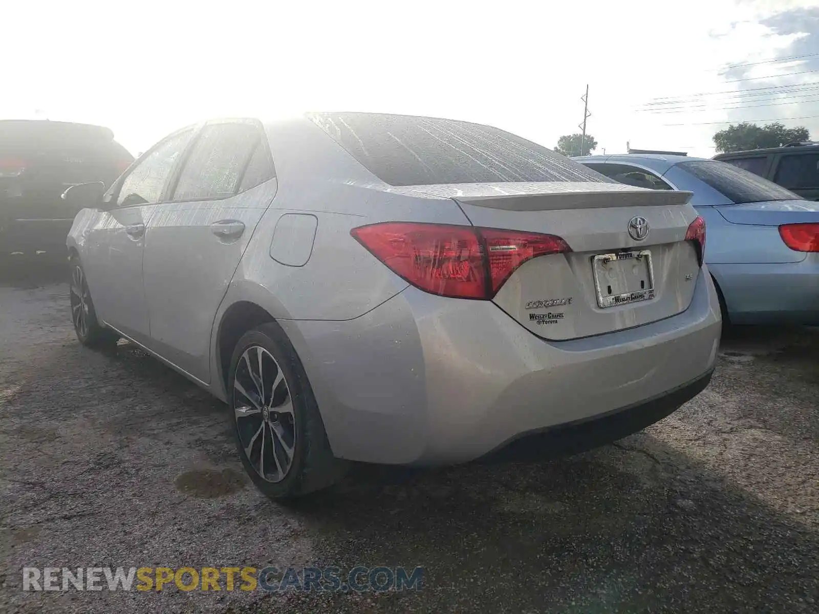 3 Photograph of a damaged car 2T1BURHE1KC200931 TOYOTA COROLLA 2019