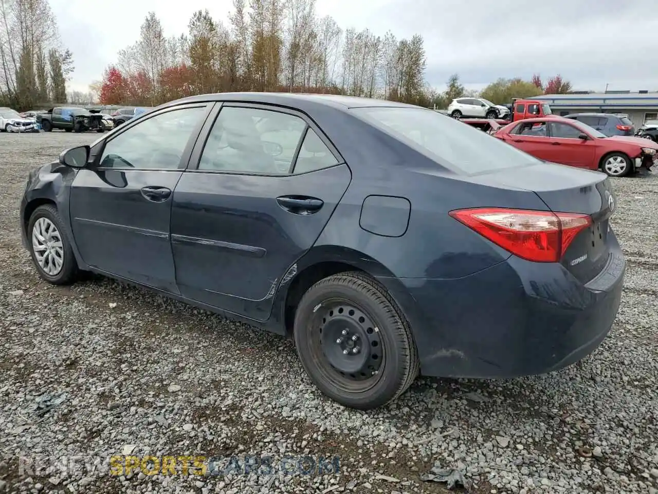 2 Photograph of a damaged car 2T1BURHE1KC212464 TOYOTA COROLLA 2019