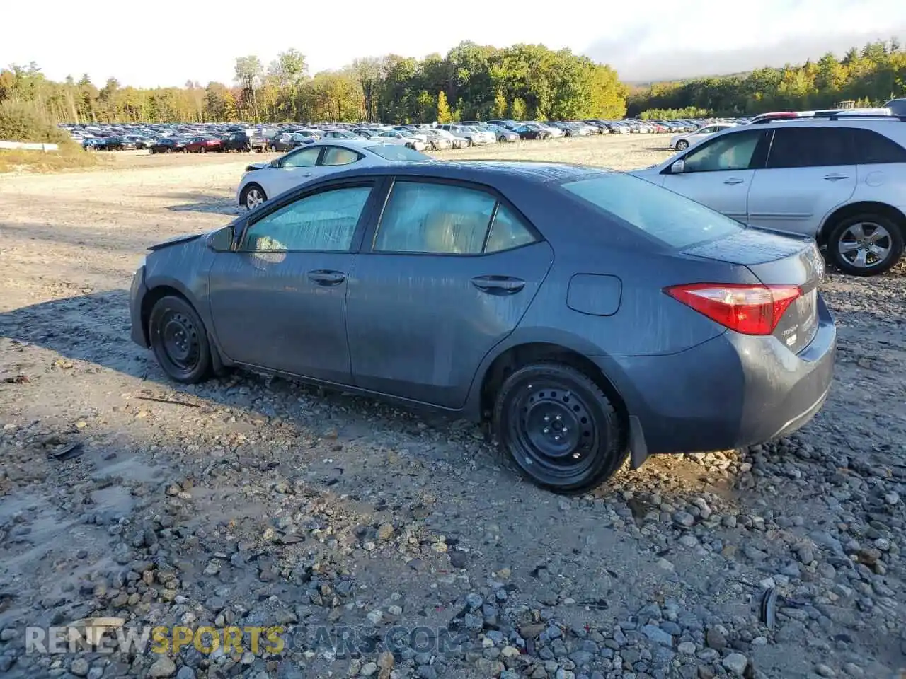 2 fotografías del automóvil dañado 2T1BURHE1KC216224 TOYOTA COROLLA 2019