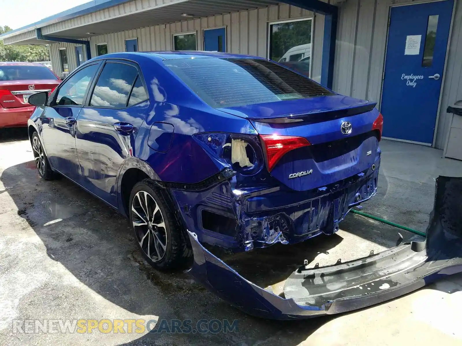 3 Photograph of a damaged car 2T1BURHE1KC224307 TOYOTA COROLLA 2019